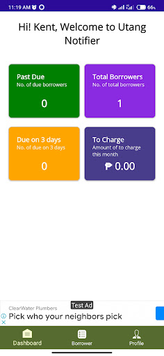 Utang Notifier Screen 2