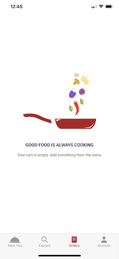 Android application Boomerang Eats screenshort