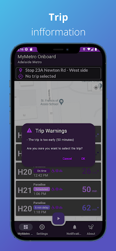 MyMetro Onboard Screen 3