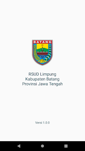 Android application Si Emping RSUD Limpung screenshort