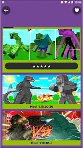 Zilla vs Kong Minecraft MOD