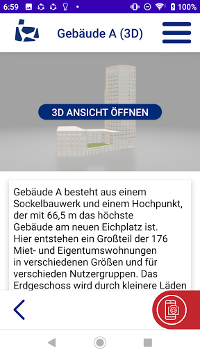 Eichplatz App Screen 2