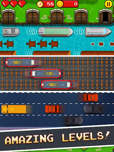 Android application Cross the River : City Crossy screenshort