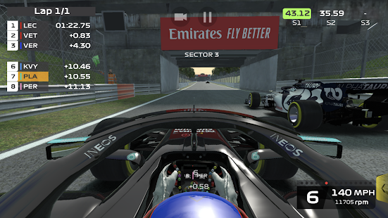 F1 Mobile Racing screenshots 1