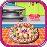 Yummy Fruit Pizza Cooking Game icon