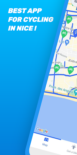 Android application VéloBleu Nice 2023 screenshort