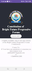 Bright Future Constitution