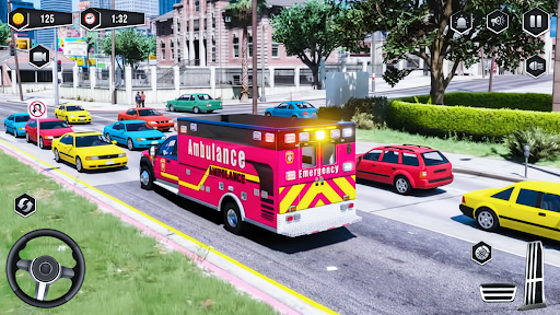 Emergency Ambulance Driving screenshot 6