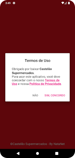 Android application Rádio Castelão Supermercados screenshort