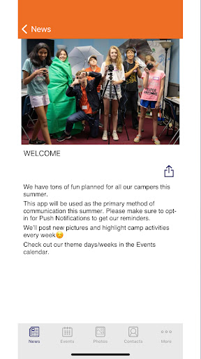 TIC camp Screen 3