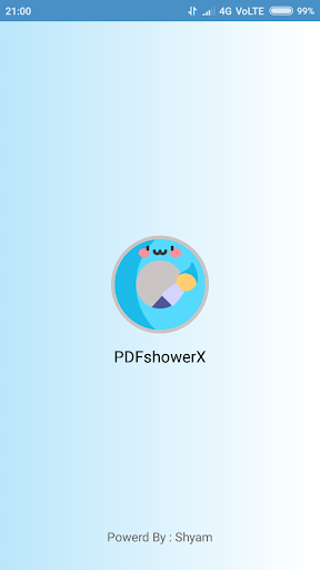 Android application PDF ShowerX screenshort