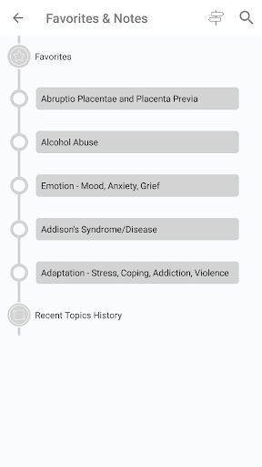 Screenshot of NurseThink® NoteBook