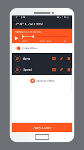 Captura de Pantalla 2 Smart Audio Effects & Filters android