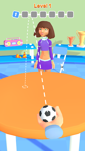 Android application Seven Bounces Challenge screenshort