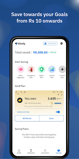 Save Daily With Wizely Screen 2