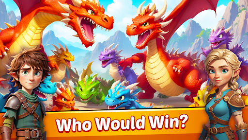 Android application Dragon Fight - Merge Games screenshort