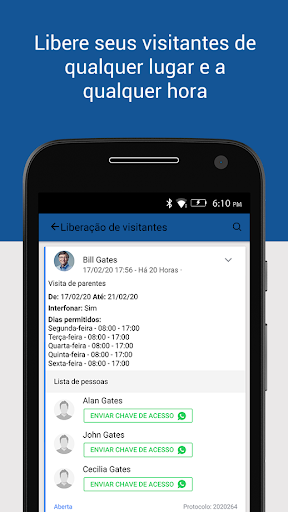 Android application BOCCHI SISTEMAS screenshort