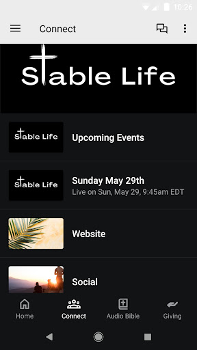 Stable Life Worship Center Screen 2