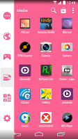 screenshot of Basic Pink Theme for Smart Lau