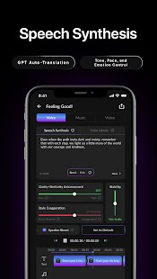 Voice Air - Multimedia App Screenshot