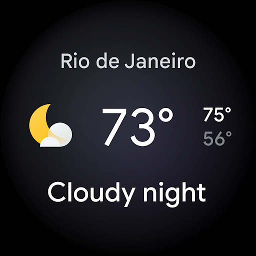 Weather screenshot