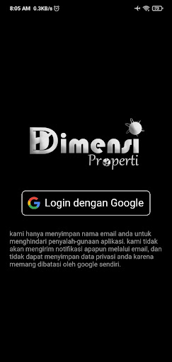 Android application Dimensi Map screenshort