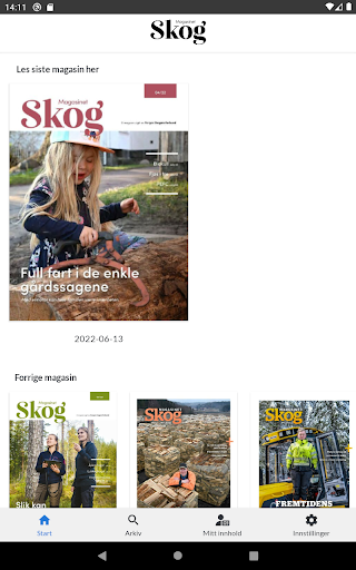 Magasinet Skog Screen 3