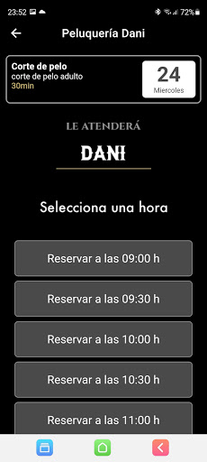 Dani Peluquería Screen 3