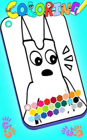 Game screenshot Garten of Banban 4 coloring mod apk