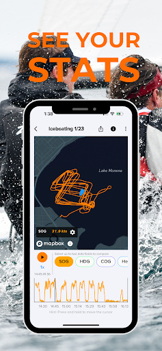 Android application Vakaros Connect screenshort