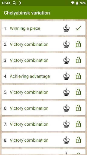 Chess - Sicilian Combinations Screen 3