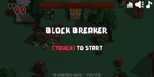 Android application Block Breaker - Simple 3D bloc screenshort