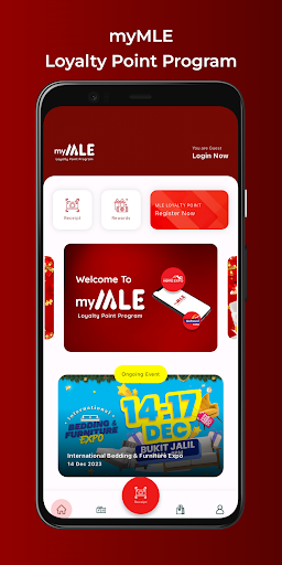 Android application myMLE - Modern Living Event screenshort