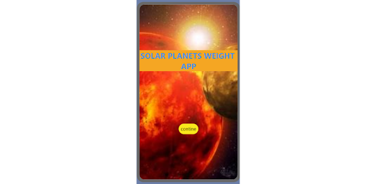 Weight on Planets