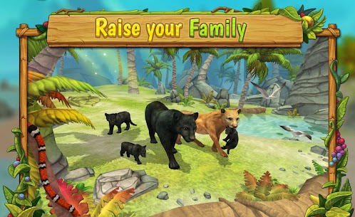 Panther Family Sim Online – Animal Simulator For PC installation
