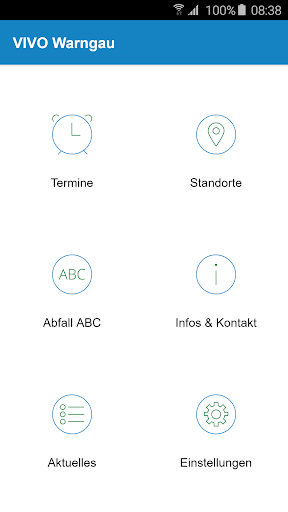 Android application Abfall App VIVO Warngau screenshort