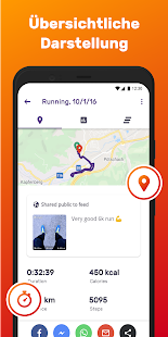 FITAPP Jogging App Screenshot