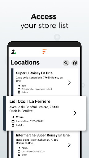Focus - Mobile CRM, by Roamler Screen 3