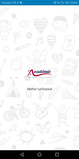 Android application Academia Plus App screenshort