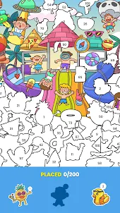 Sticker Book: Color By Number