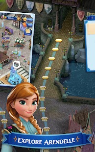 Disney Frozen Free Fall Games Screenshot
