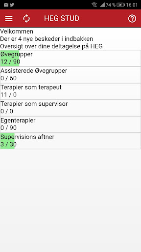 HEG STUD Screen 2