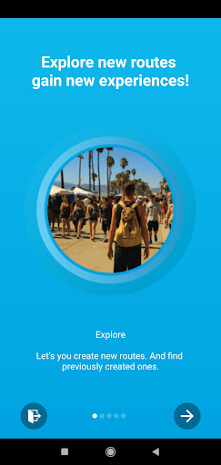 Android application Trakkerz screenshort