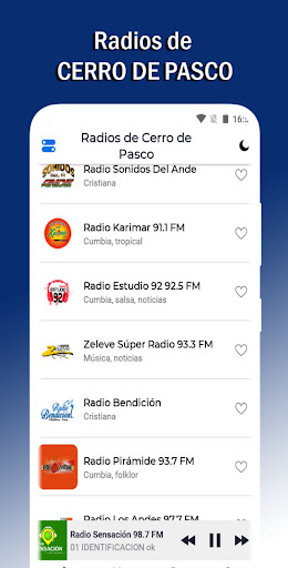 Radios de Cerro de Pasco Screen 3