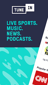 TuneIn Pro: Live Sports, News, Music & Podcasts screenshots 1