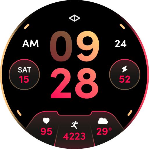 Solaris Digital Watch Face logo