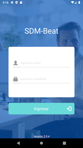 Android application SDM - Beat screenshort