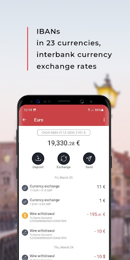 Dukascopy – Swiss Mobile Bank Screen 3