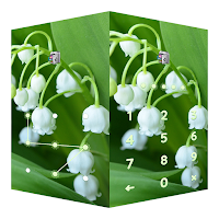 AppLock Theme Lily of the Valley