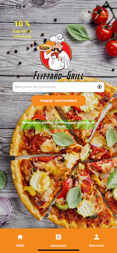 Android application Flittard Grill screenshort